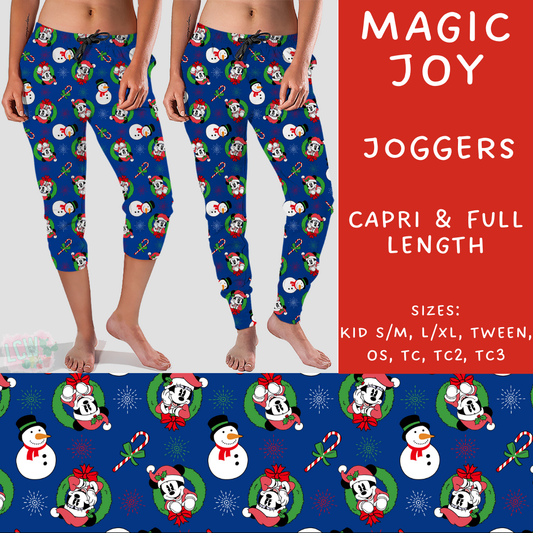 Batch #220 - Christmas Magic - Closes 10/21 - ETA late Nov - Magic Joy Full and Capri Length Joggers